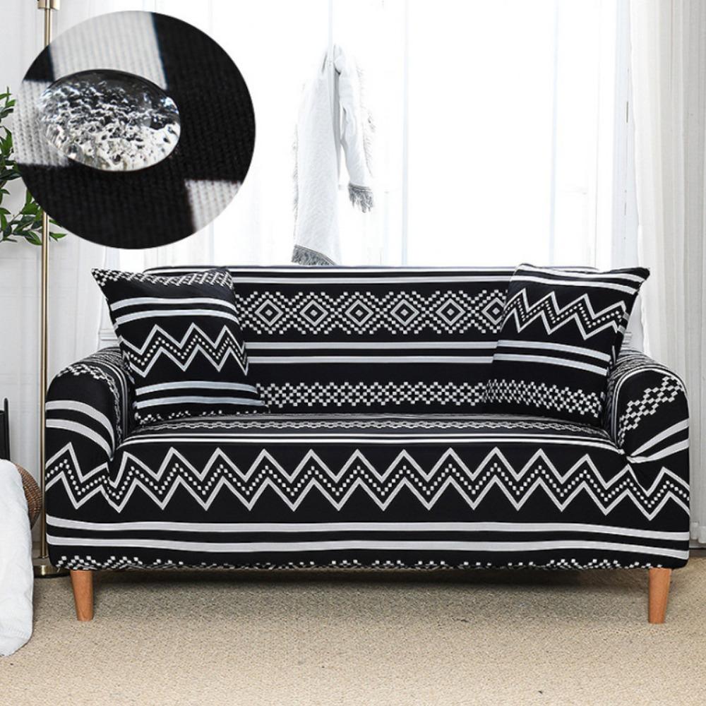 Anti-splashing Four-season Printing Elastic Sofa Cover All-inclusive Combination Sofa Cushion Cover Towel Cover Cloth