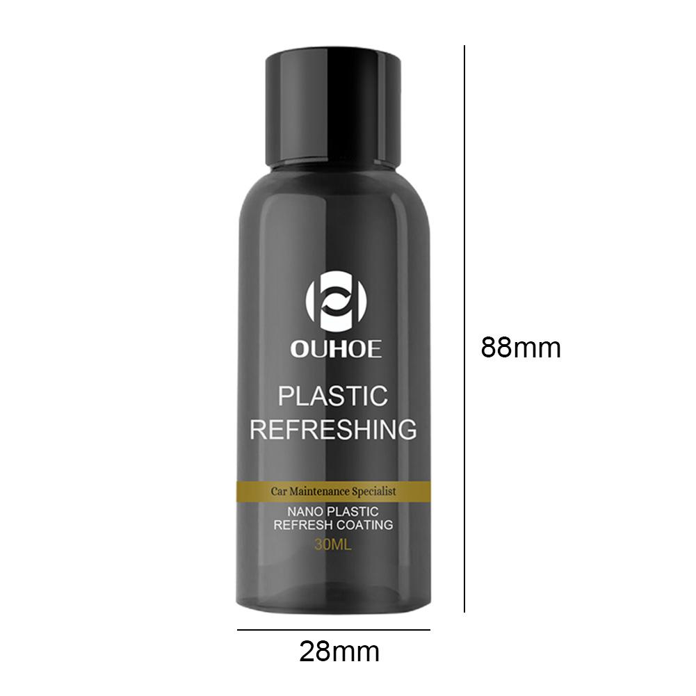 

5 шт. OUHOE Cars Plastic Refreshing Coating Kit 30/50 мл Водонепроницаемый автомобильный пластиковый восстанавливающий агент для деталей