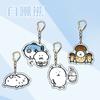 Cute JOKE BEAR AND FRIENDS Expression Acrylic Keychain Student Small Gift Decoration Creative Fun Small Pendant Toys Gift