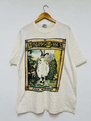 Vintage 90’s Indigo Girls 1992 Folk Music T-Shirt / Female Band / Tour / White / XL