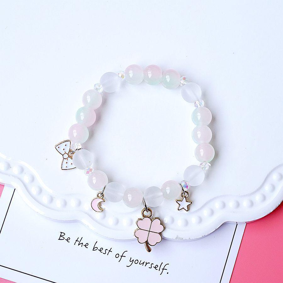 2023 Korean Style Temperament Cute Cinnamoroll Crystal Beaded Bracelet for Women
