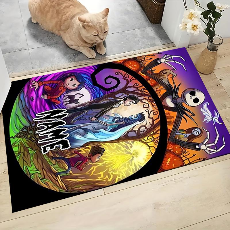 Custom Name Witchcraft Spellbound Magic Carpet Rug Customizable Soft Washable Anti-Slip Home Living Room Sofa Mats Personalized Rug. 0909354