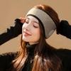 Univerzální chrániče sluchu izolující hluk s maskou na oči pro spánek a venkovní zimní sporty - suchý zip a samet pro muže a ženy