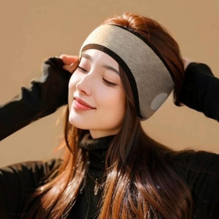 Univerzální chrániče sluchu izolující hluk s maskou na oči pro spánek a venkovní zimní sporty - suchý zip a samet pro muže a ženy