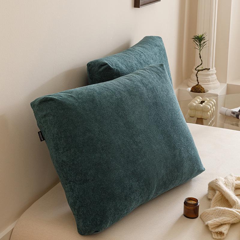 

Woven Linen 3D Headboard Cushion: Soft Lumbar Support Pillow for Sofa or Bed Backrest 60*50*15cm - Single
