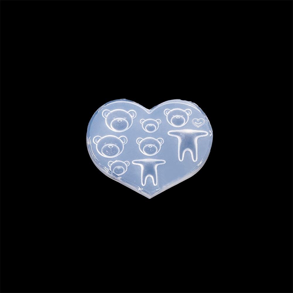 

1pcs Tiny Nail Art Silicone Mould Flowers Heart Epoxy Resin Casting Molds Handmade For DIY Epoxy Resin Nail Crafts Supplies