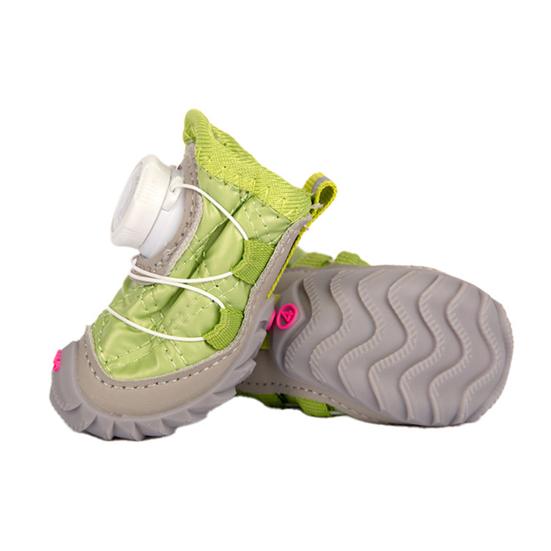 2 ks Nepromokavé Protiskluzové Psí Boty Nastavitelné Otočné Zapínání Psí Boty pro Malé Střední