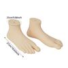 2x Mannequin Foot Display Model Manikin Feet Jewelry Display Showcase Ankle