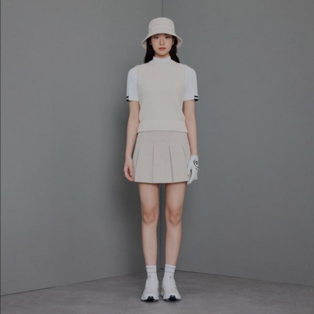 Footjoy Women S Pleated Skort Sand 37400 24