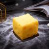 Cheese Squeeze Toy Large Stress Relief Block Fidget Relaxation Anxiety Focus Aid Ball Simulated Cube Sensory Soft Reliever