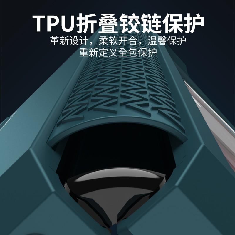 Slim TPUPC Foldable Phone Case Galaxy Z Fold 5 4 2 - Full Coverage Protective Cover With Hinge Support