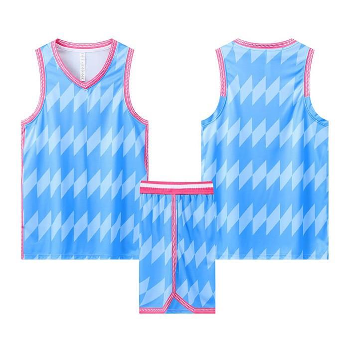 Basketball Suit Sports Men'S Vest Basketball Suit Youth Children Primary School Students Training Suit Digital Printing