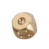 Bar Supplies Playing Game Tool Figurines Metal Solid Dice Solid Dice Brass Dice Copper Dice