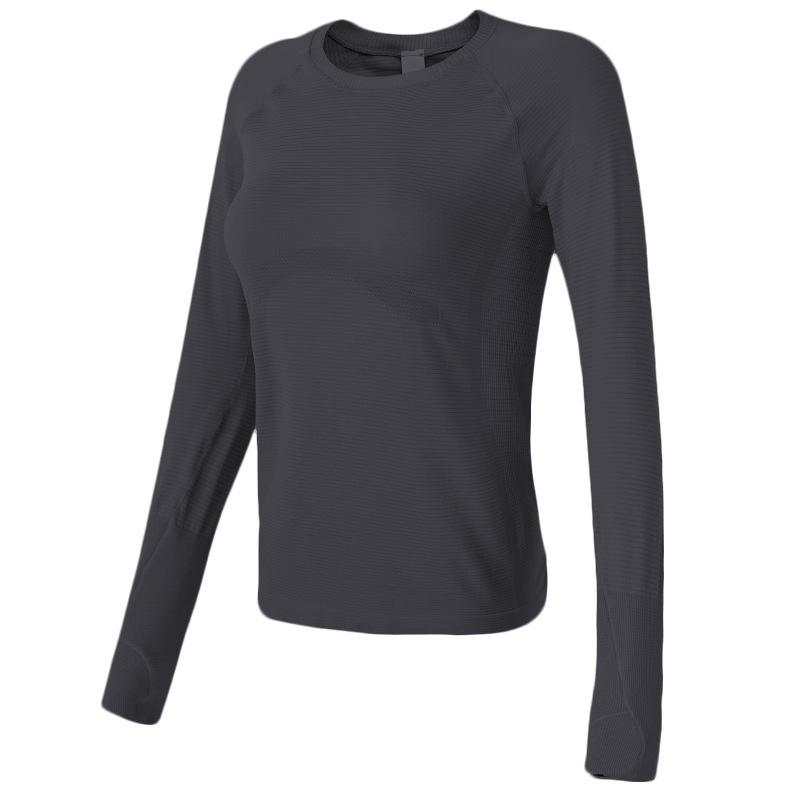 Women's Slim-Fit Long-Sleeve Yoga and Running Top for Autumn and Winter