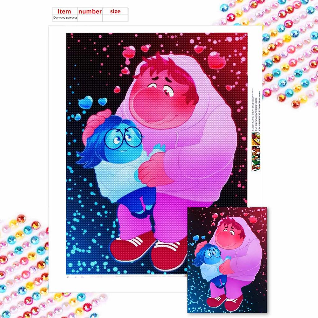 Full Round Diamond Painting Embracing Lovers Art Rhinestone Picture Mosaic DIY 5D Cross Stitch Embroidery Home Decoration