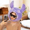 Purple Cone Shape Plush Hat Funny Winter Birthday Gift For Women Kids Photo Prop