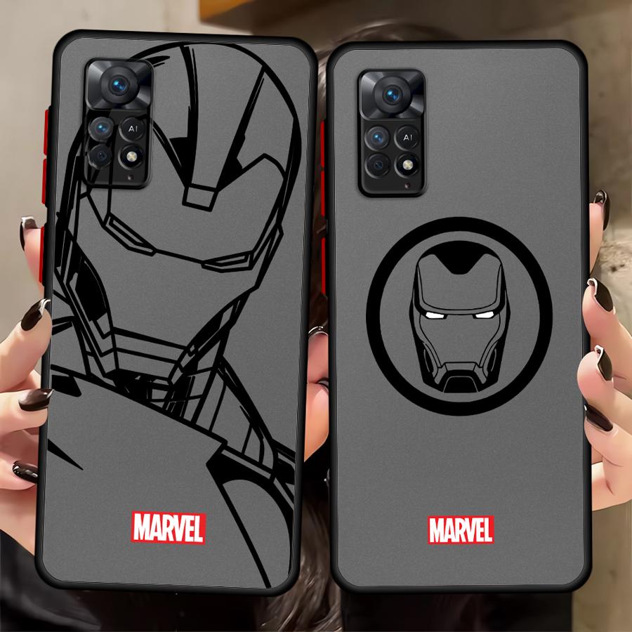 Hülle für Xiaomi Redmi Note 14 13C 12 A4 14C 11 9S 13 Pro Plus 10 Funda Handyhülle Marvel Sipiderman Ironman