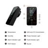 Environmental Monitor Device for Gas Leak Detection Humidity and Temperature Featuring Sound Light Warning Color Screen