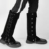 Cross Gabriel Sud Medieval Gaiter Boots - Renaissance Cosplay Shoe Covers