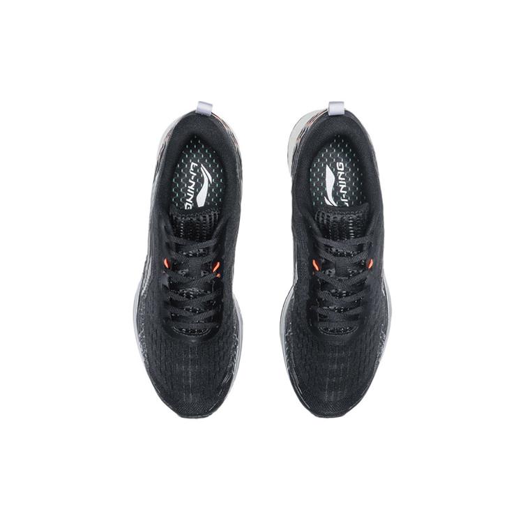 Li Ning Red Hare 4 Comfortable PU, Textile Cushioning Breathable Support Rebound Low top Running Shoes Men's Obsidian ARMQ009-10