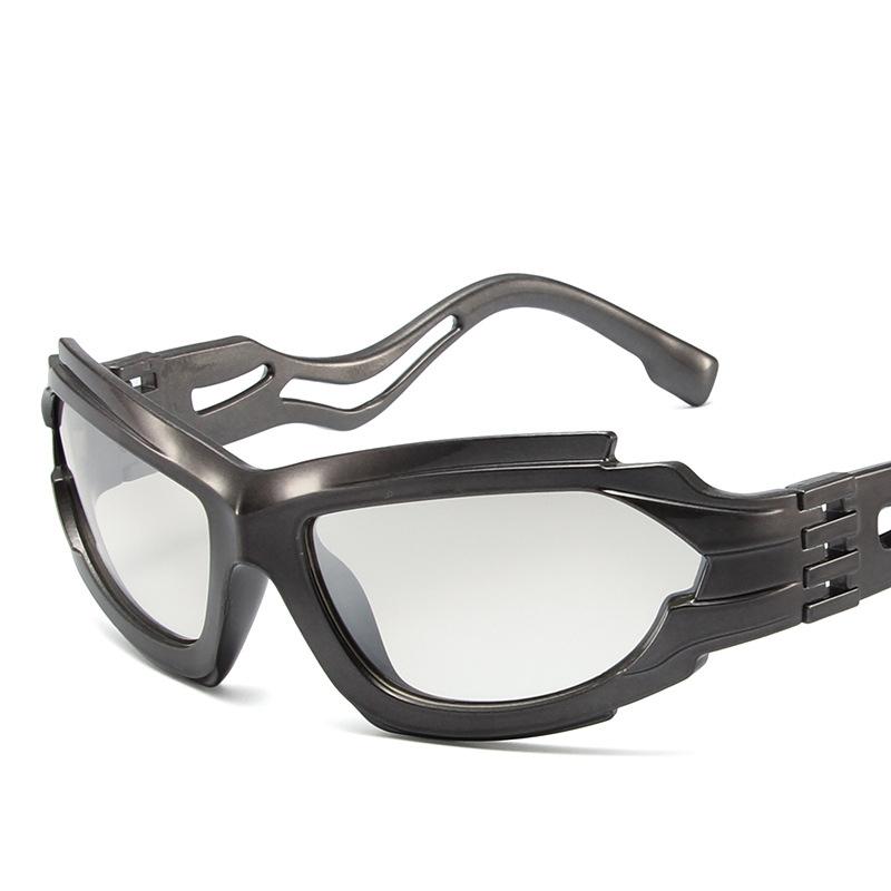 Luxury Vintage Square Sunglasses Men Brand Designer Sun Glasses Women Fashion Y2K Big Frame Female