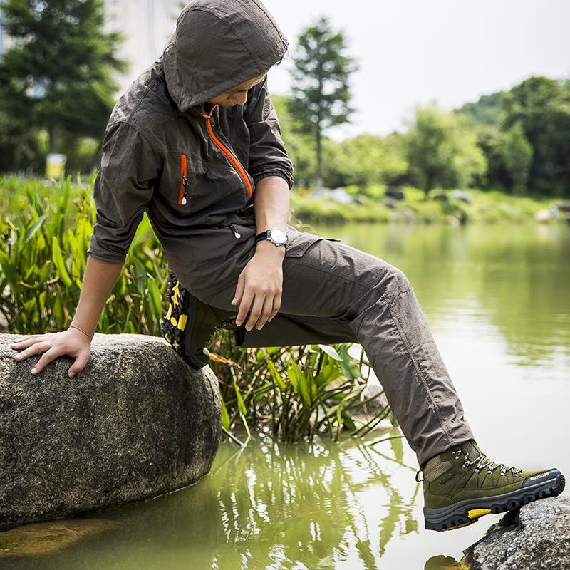 39-46 Bărbați de mărime mare, la modă, în aer liber, pantofi de drumeție înalți, pantofi de drumeție anti-alunecare și rezistenți la uzură, pantofi pentru sport și timp liber