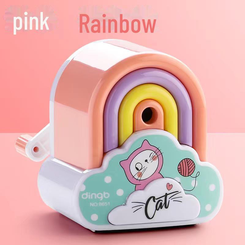 Dingbang animacinis rankinis pieštukų drožtukas vaikams ir darželio mokiniams