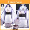 Gorgeous Genshin Impact Scaramouche Cosplay Costume Wig Halloween Outfit Carnival Party