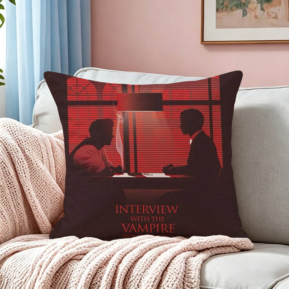 Iwtv Interview With The Vampire Pillow Case Square Doublesided Sofa Cushion Cover Bedroom Bedside Pillow