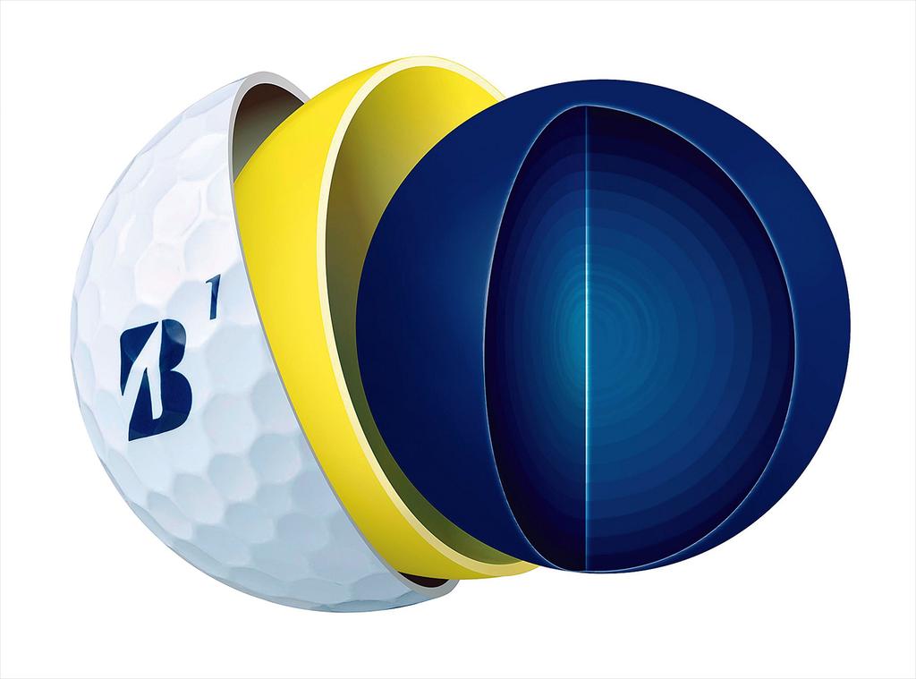 BRIDGESTONE TOUR B JGR Golf Balls, 2018 Model, Pack of 12, White