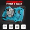 Mixer de grad industrial 220V 2100W 6 trepte de viteză cu control electric portabil pentru vopsea, ciment, gips, mortar, pulbere de acoperire