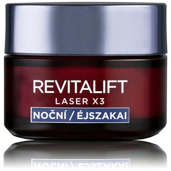 

Ночной Увлажняющий крем L Oreal Paris RevitaLift Laser X3 Night 50 мл
