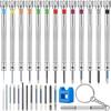 Precision Screwdriver Set 0.6-2.0mm High Hardness Steel Micro Cross Screwdriver Kit For Home Watch Eyeglasses Jewelry Repair Too