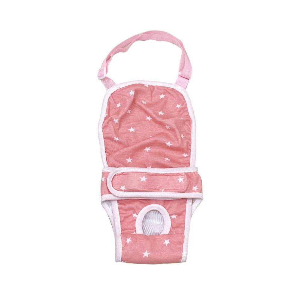 Soft Dog Sanitary Pantie Star Pattern Dog Menstruation Pant Female Dog Shorts  For Four Seasons