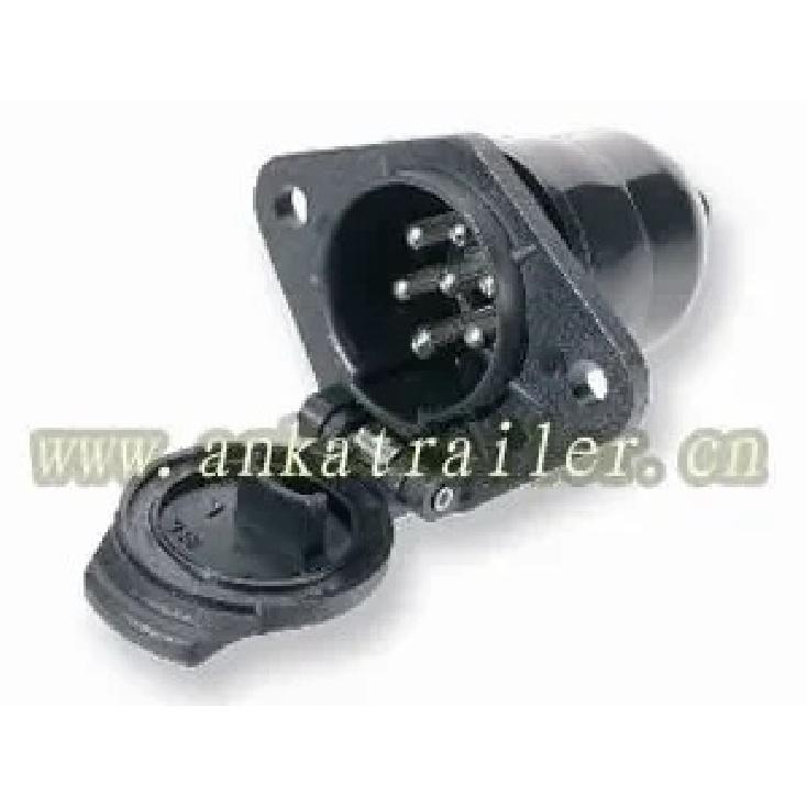 24V 7P S Type Trailer Socket Plug Truck Trailer Interface Converter for Heavy Duty Vehicles