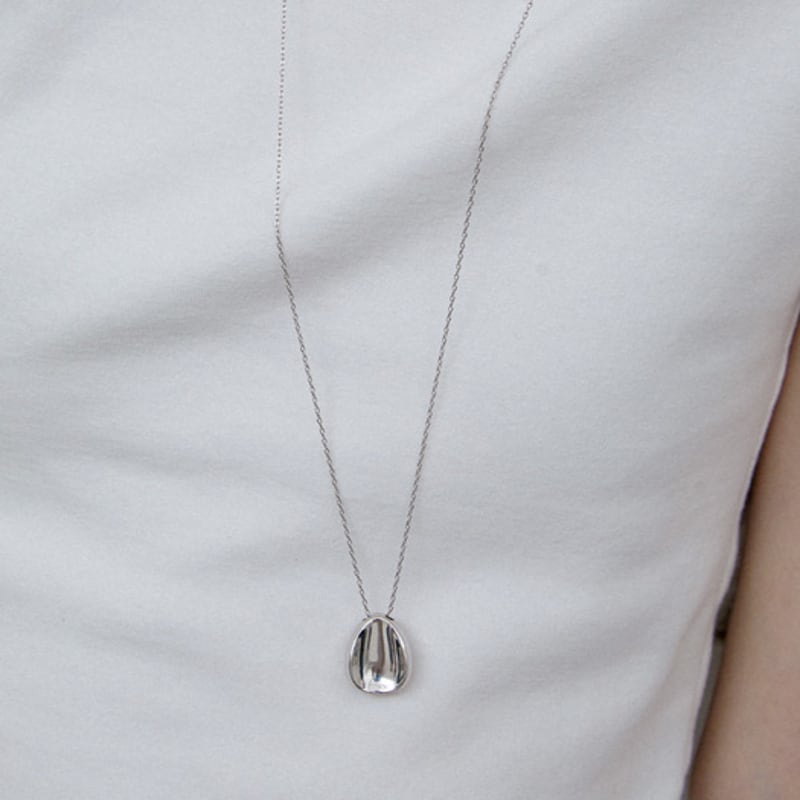 by hyeres Dent necklace (Silver) BH7N56740WB800