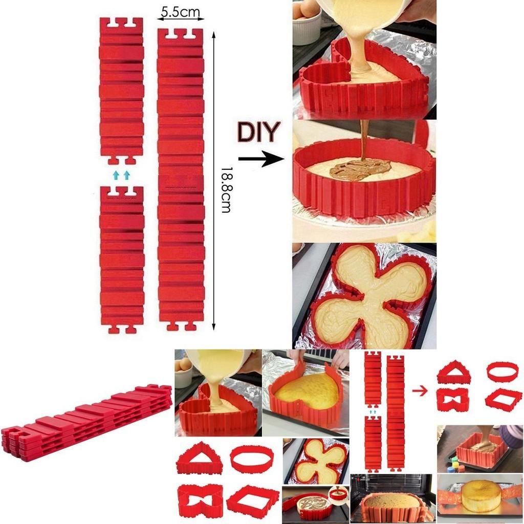 Create Any Shape With Silicone Cake Mold Nonstick Baking Tool For Magic Bake Snake
