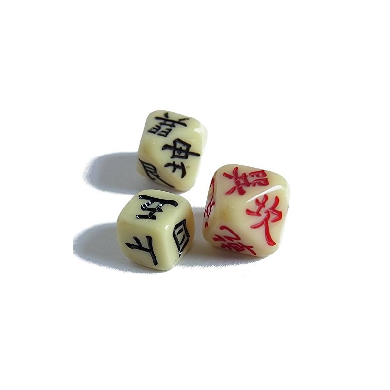 Dice - I Ching Octahedron Dice (Large)