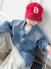 Children's 2026 Boys' Denim Jacket - Korean Style Long Sleeve Retro Lapel, Spring/Autumn Fashion.