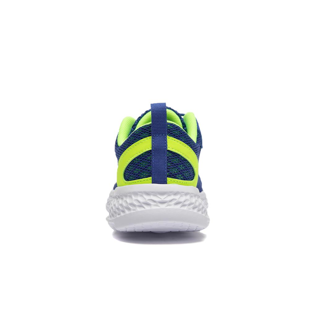 Li Ning Kids Comfortable Versatile Fashion Non-Slip Wear-Resistant Low-Top Running Shoes Kids Running Shoes Blue Green YKFR024-21