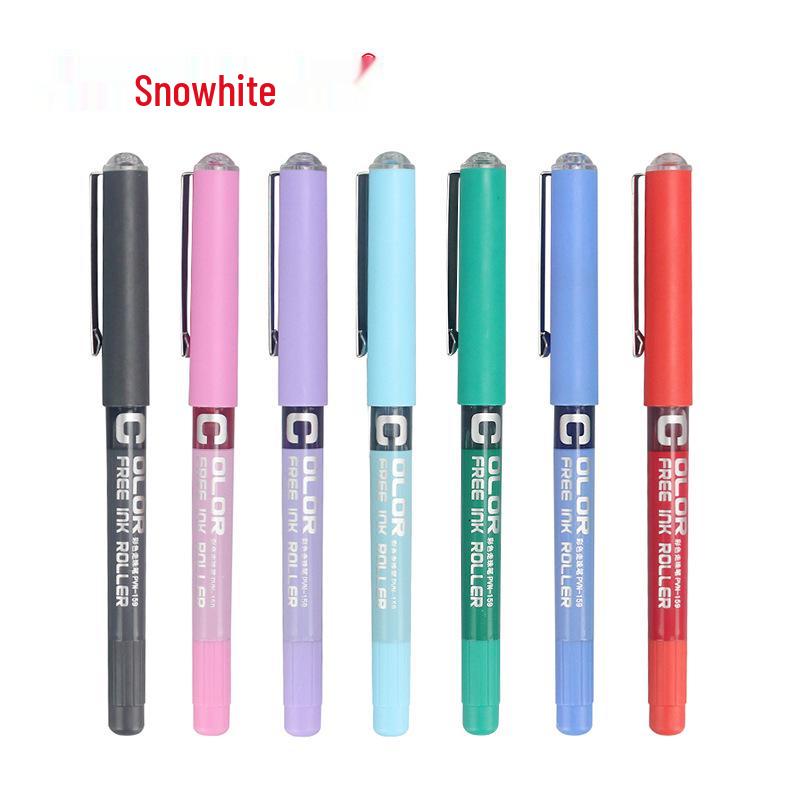 PVN-159 Red Needle-Type Gel Pen for Students, Signatures, and Office Use