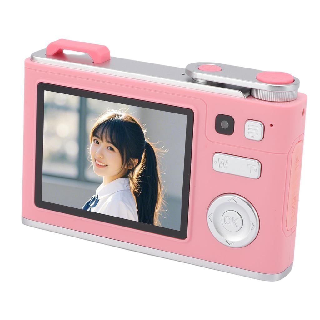 Digital Camera 1080P HD 48MP 8X Zoom Front Rr 2 Lens Portable Small Auto   for Students
