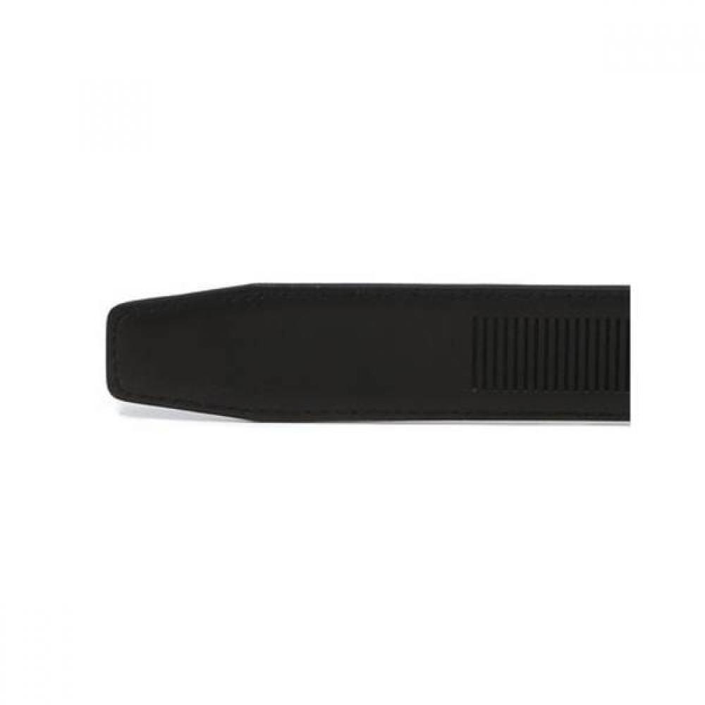 Daks Black Check Pattern Leather Automatic Belt Dbbe6e088bk