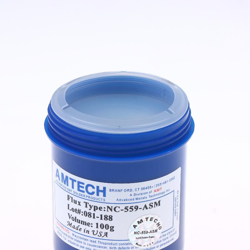 1 Set 100G Flusso per Saldatura No-Clean Affilatore per Punta Saldatore Saldatura Riparazione PCB Saldatura Flusso Nc-559-Asm per Saldatura