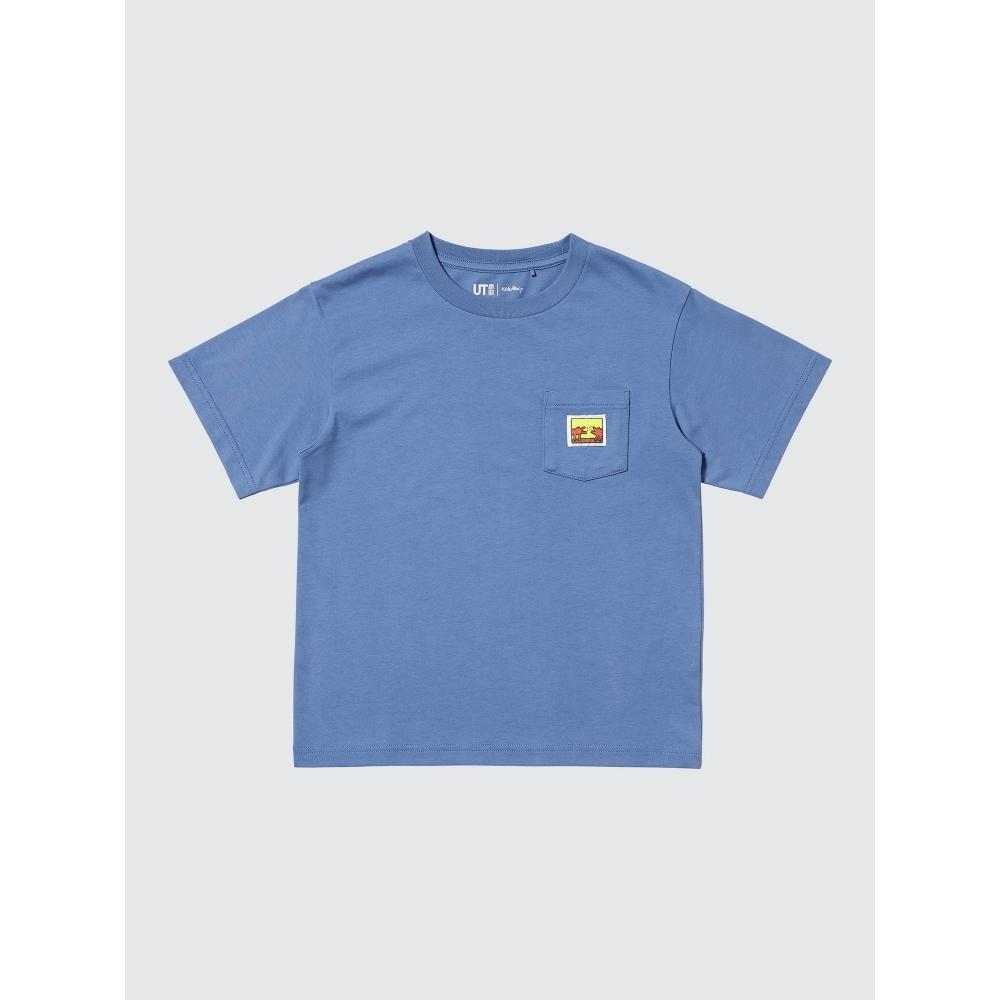 Uniqlo Kids Ny Pop ArT UT  GraphiC T  shorT Sleeve  keiTh Haring C