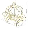 Cinderella Pumpkin Carriage Candy Holder Wedding Carriage Golden Candy Box For Party Halloween Christmas Decoration