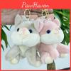 Delightful Small Fox Plush Keychain Fluffy Toy Unique Keychain For Fashion And Fun