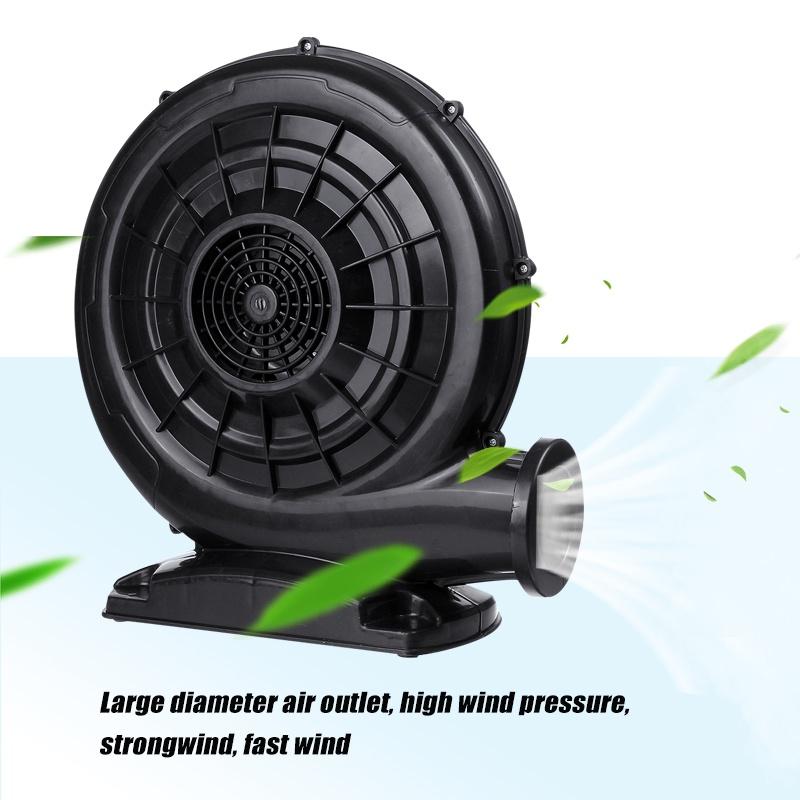 Pompe Électrique 680/550 Souffleur Château Gonflable Ventilateur à Air Souffleur Maison Tente