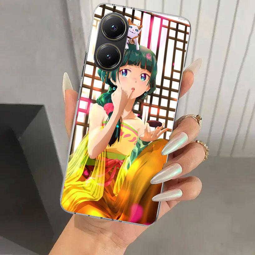 A-Apothecary D-Diaries Maomao Phone Case for Xiaomi Poco X5 X6 X7 Pro F7 Ultra M7 Redmi 15 15C 13 13C 12 12C 10 10A 10C 9 9A 9C