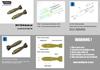 Wolfpack Designs M117 Bomb Set Plastic Model Parts WOLWP32074 1/32 750-pound (Airplane)